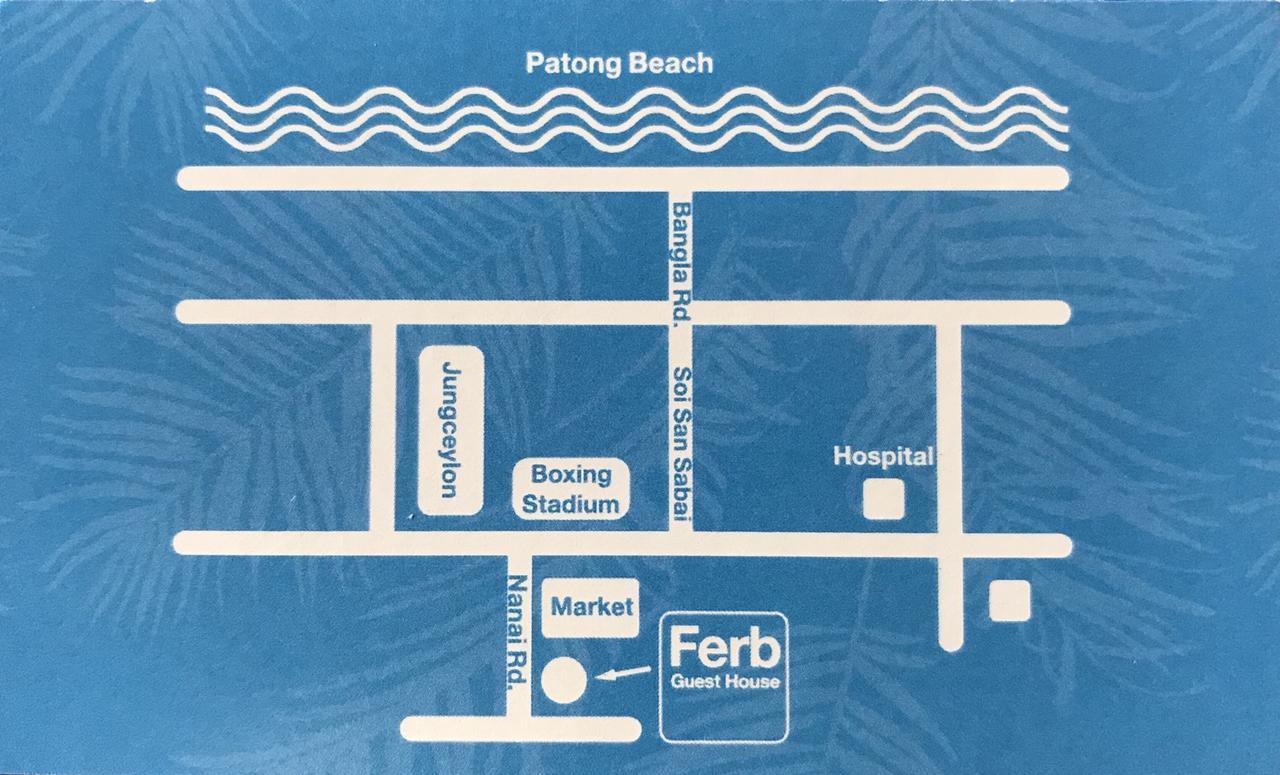 Ferb Guest House Patong Bagian luar foto